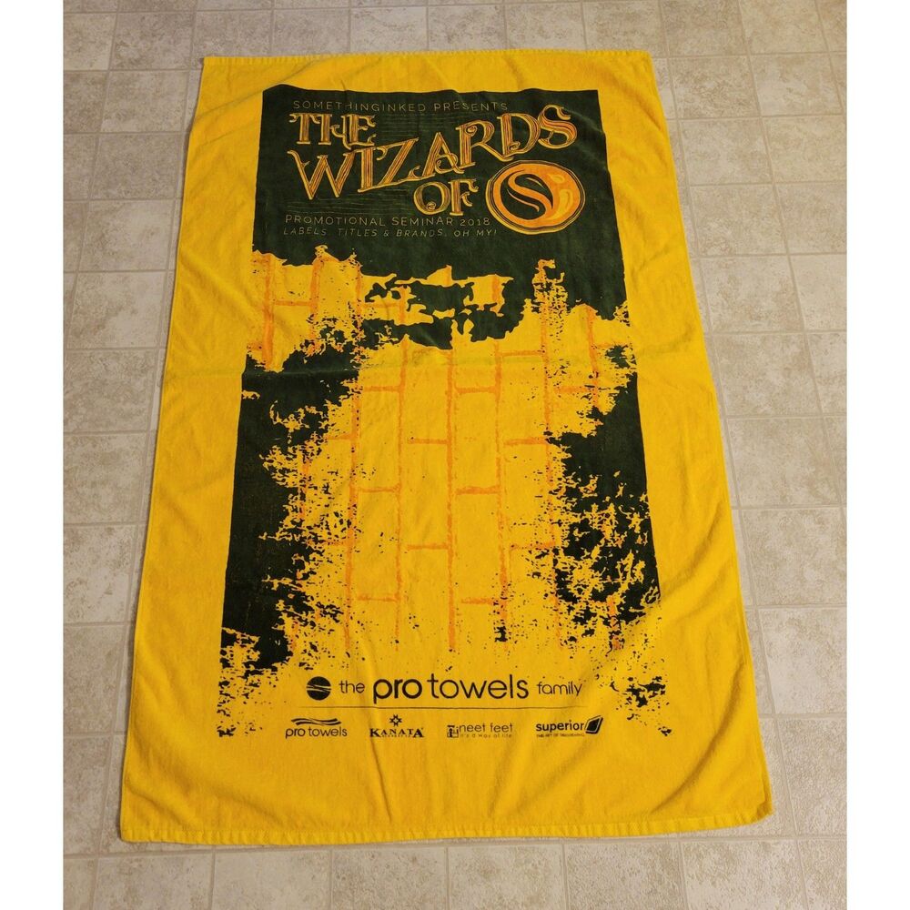 2018 Pro Towels Something Inked Presents The Wizards of OS Promotional Towel